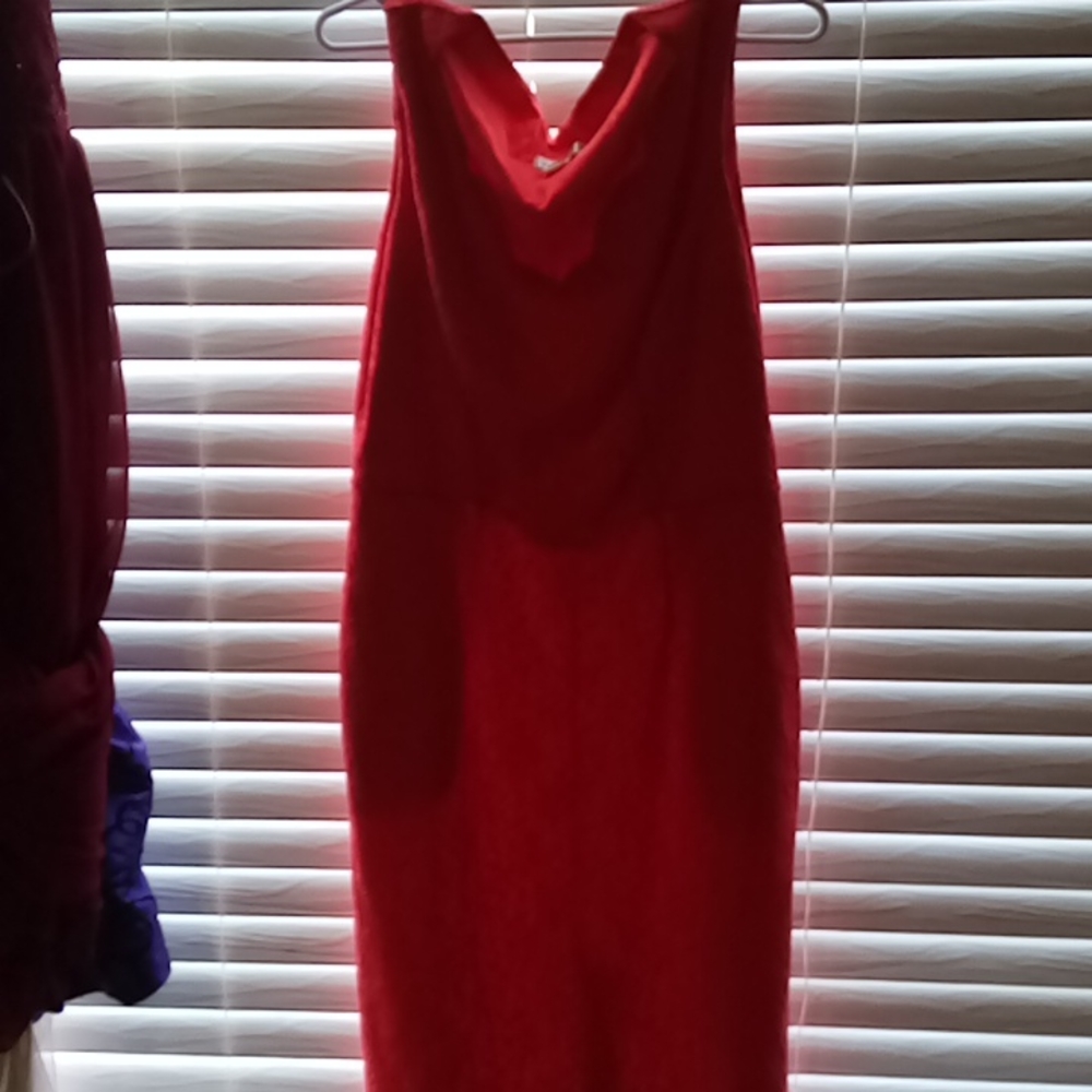 Orange dress